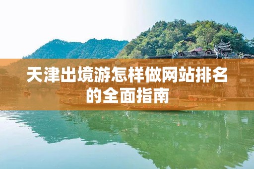 天津出境游怎样做网站排名的全面指南
