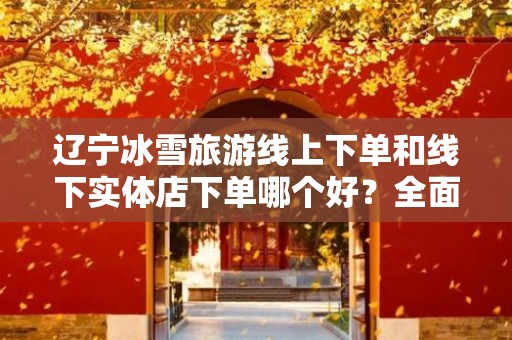 辽宁冰雪旅游线上下单和线下实体店下单哪个好？全面比较与分析