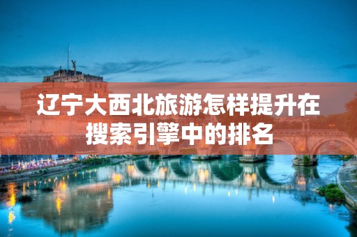 辽宁大西北旅游怎样提升在搜索引擎中的排名